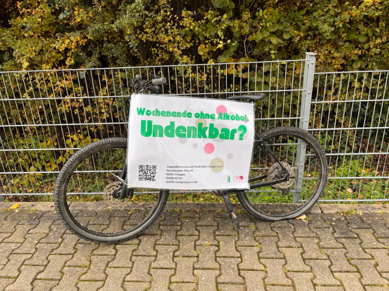  Heute schon eins unserer Fahrräder im Usinger Land entdeckt? 