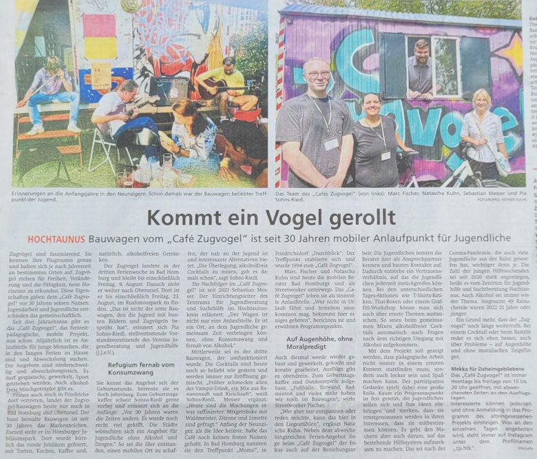 30 Jahre Café Zugvogel 