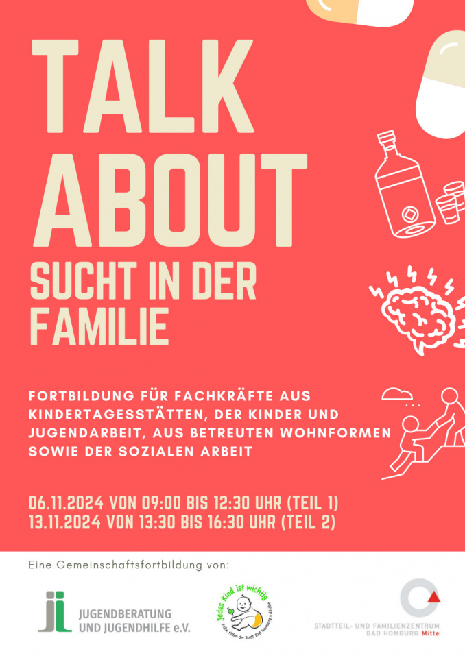 Fortbildung: Sucht in der Familie