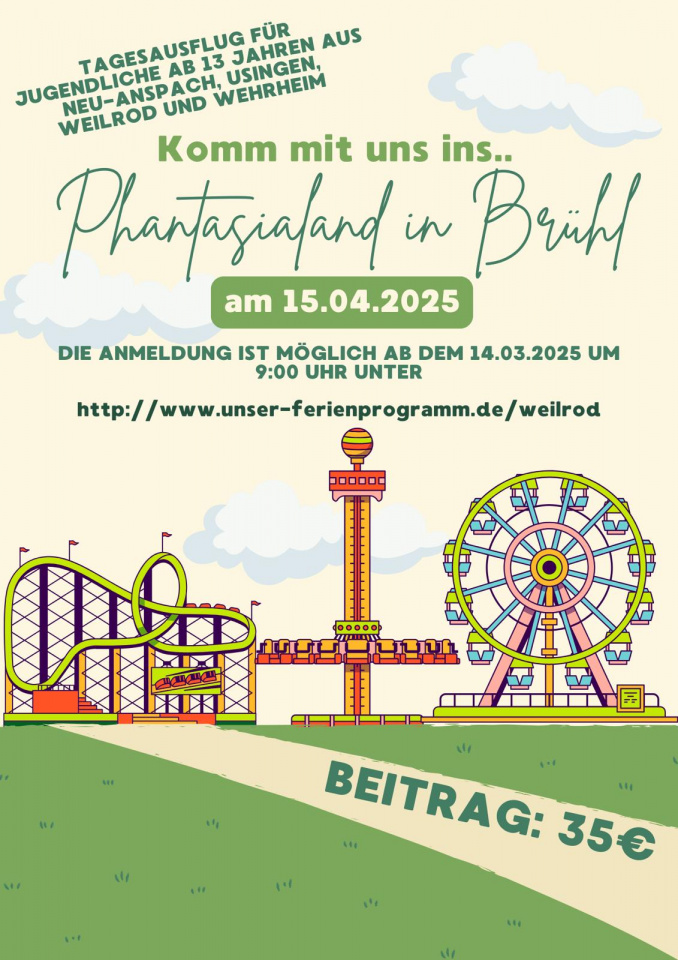 Komm mit uns ins..