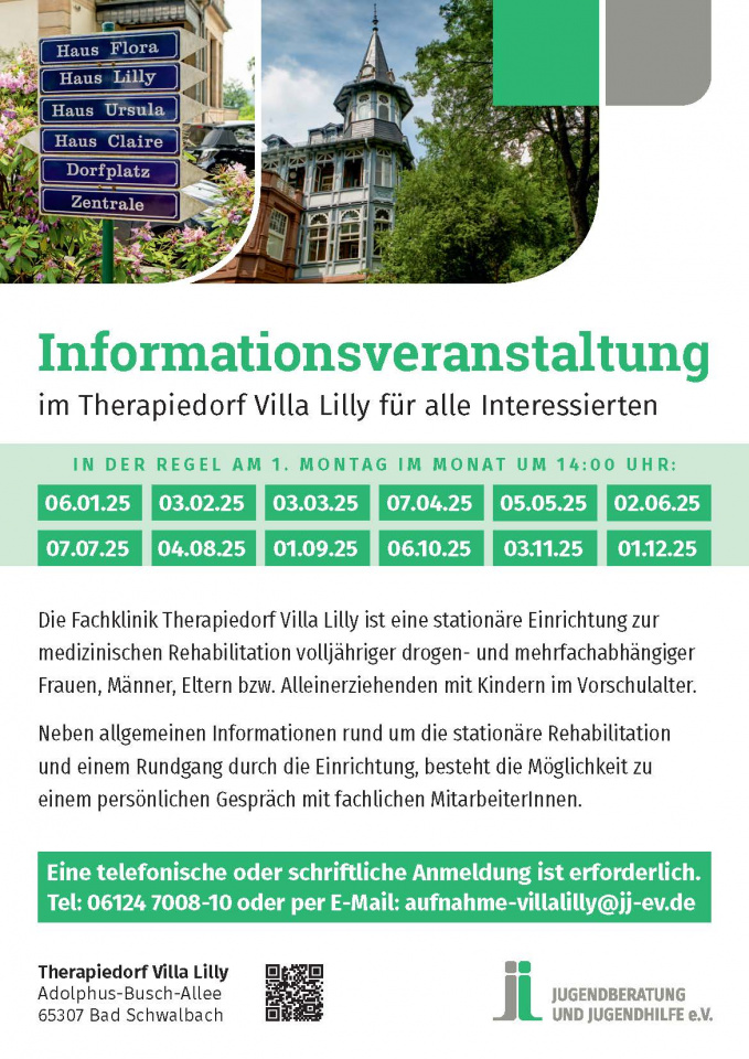 Info-Veranstaltungen 2025