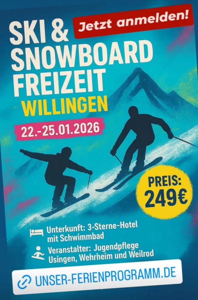 Ski & Snowboard Freizeit Januar 2026