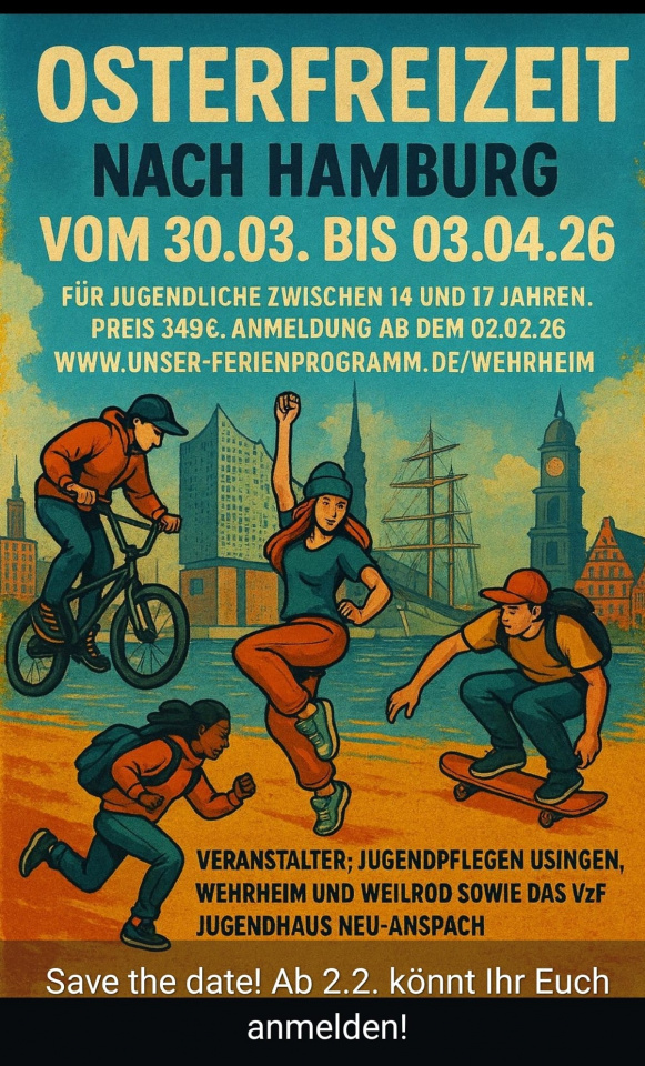 Osterfreizeit nach Hamburg