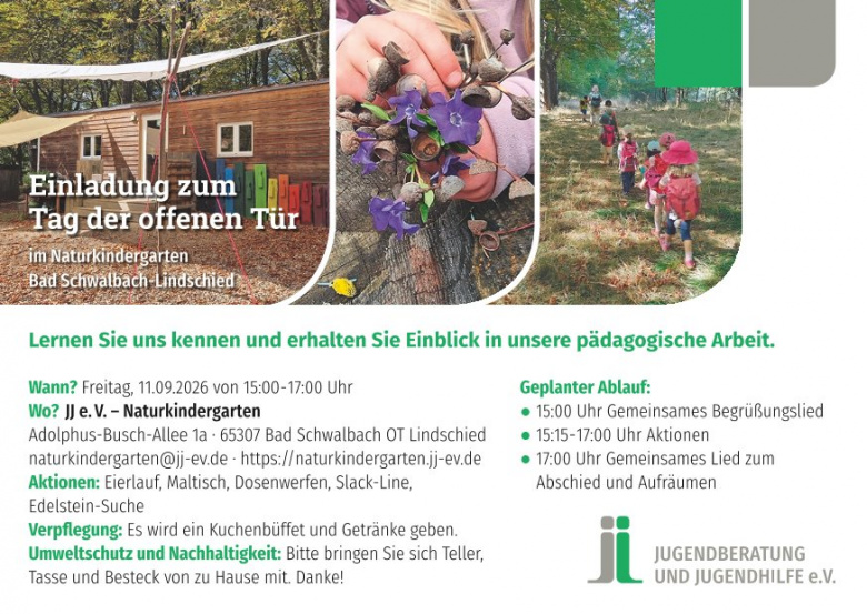 04. August 2026 Naturkindergarten Bad Schwalbach
